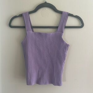 Purple tank top